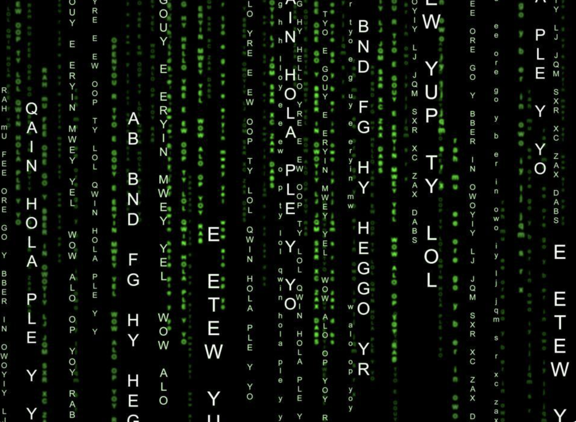 Abstract digital landscape